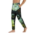 thumbnail image 3 of Kdxio Cute Big-Eyed Black Cat Pattern Joggers,Sweatpants for Men with Pockets-Small, 3 of 5