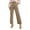 15#Khaki, variant on Women Corduroy Pants Casual Fall Pants Waisted Straight Leg Pants for Women Stretchy Work Trousers with Pockets Gray XL
