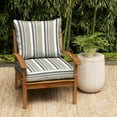 thumbnail image 2 of ARDEN earthFIBER Outdoor Deep Seat Cushion Set, 24 x 24, Rain-Proof, Fade Resistant, Deep Seat Bottom and Back Cushion for Chair, Sofa, 2 of 8