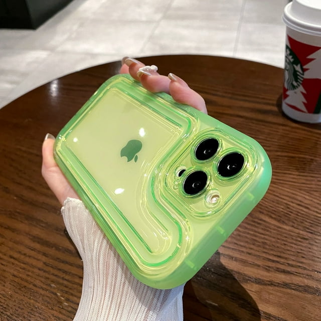 Luxury Clear Soft Phone Case For iPhone 11 12 13 14 Pro Max X XS XR Transparent Shockproof Bumper Back Cover