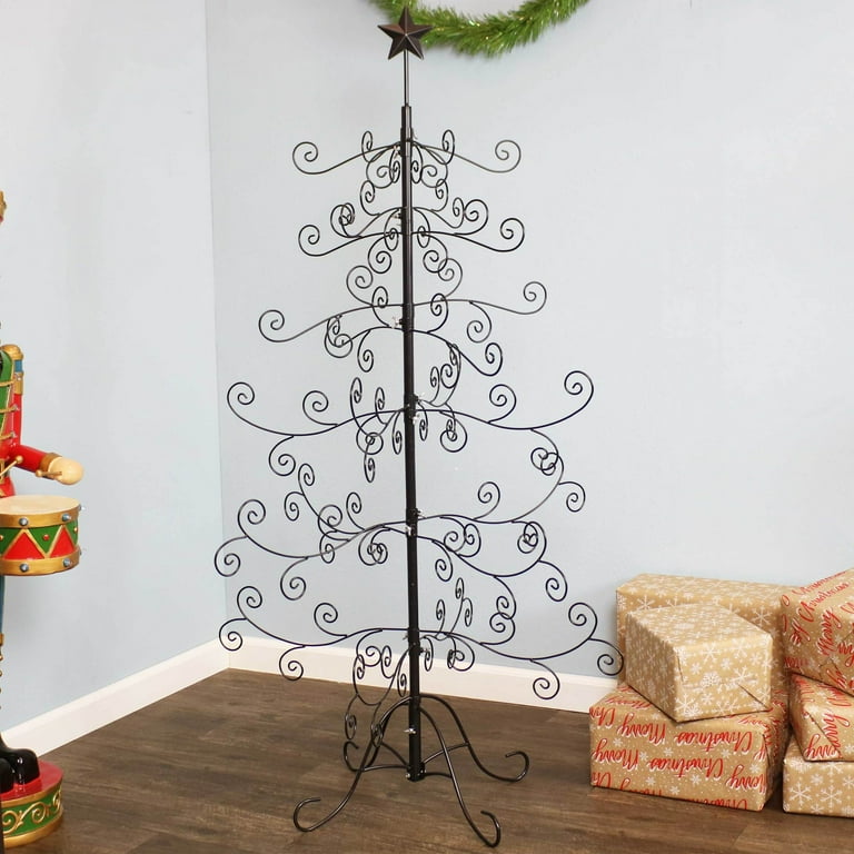 Free Shipping! Sunnydaze Noelle Metal Christmas Tree