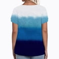 thumbnail image 4 of Xihbxyly Plus Size Tops for Women, V Neck T Shirts for Women Short-Sleeve V-Neck T-Shirt Sexy Wrap Shirt Short Sleeve Tunic Top Shirts Womens Summer Tops Loose Tops Blous Clearance Items Deals #3, 4 of 6