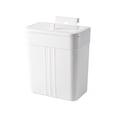 thumbnail image 2 of under $5 Fufafayo Kitchen Compost Bin for Counter Top or Under Sink, Hanging Small Kitchen Trash Can with Lid, Wall Mounted Waste Basket Bin Garbage Can for Bathroom, 2 of 6