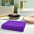 thumbnail image 1 of BESTYASH Toalla De Microfibra Liviana Morada Con Para Y Piscina, 1 of 8