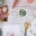 thumbnail image 6 of 3drose, Cable Car on Turn Table at Powell and Market Streets, San Francisco, California, 3 inch Snowflake Porcelain Ornament, 6 of 7