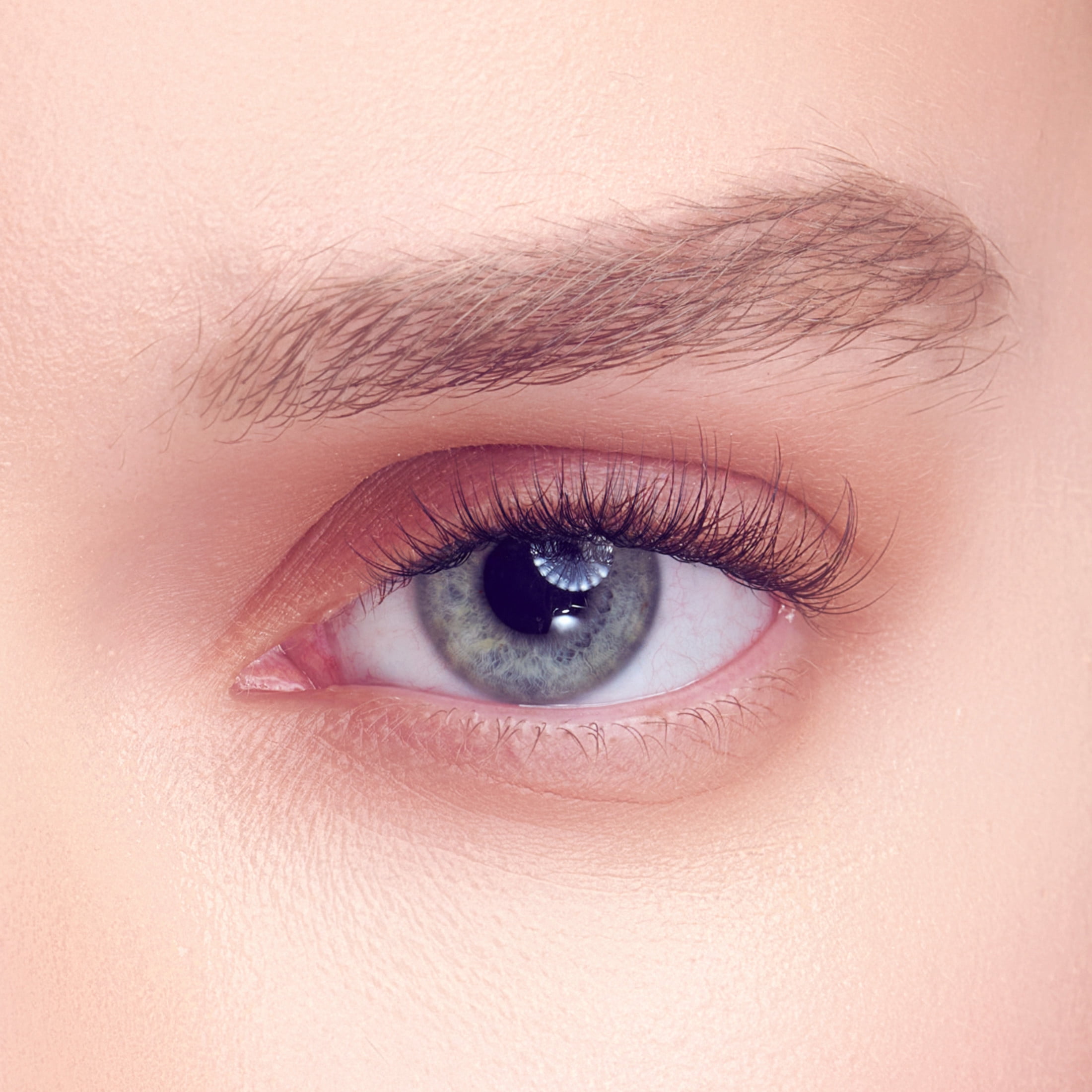 Kiss Falscara Studio Lash Extension Kit, 54 Medium Volume, 8-12mm Lash Clusters - Petite Dainty