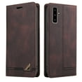 thumbnail image 1 of for Samsung Galaxy Note 10 Wallet Case, PU Leather Shock and Drop Resistant Flip Case with Built-in Kickstand Magnetic Card Slots Cover for Samsung Galaxy Note 10 (6.3-inch),Brown, 1 of 12