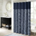 thumbnail image 3 of Gracie Mills Thornton Traditional Paisley Jacquard Shower Curtain - GRACE-3785, 3 of 3