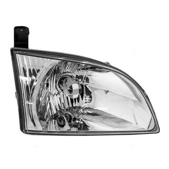 Right Headlight Assembly - Compatible with 2001 - 2003 Toyota Sienna Mini Passenger Van 4-Door 3.0L V6 Naturally Aspirated DOHC GAS 2002