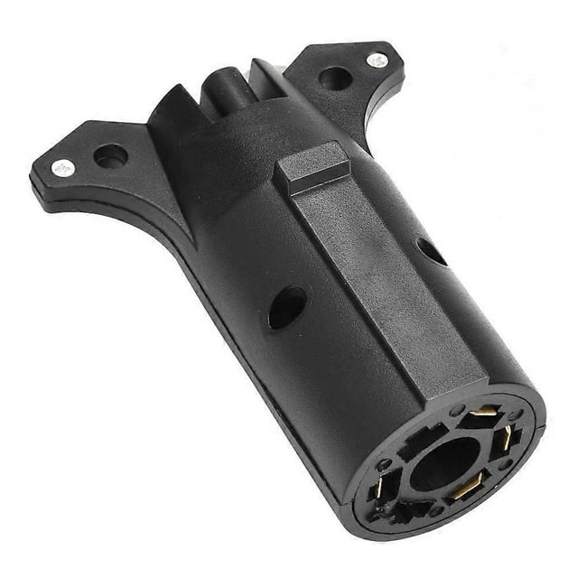 Truck Cable Connector, 12V 7 to 4 Pin Trailer US Light Plug Truck Cable Connector Adapter