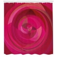 thumbnail image 3 of Ambesonne Hot Pink Shower Curtain, Abstract Swirls Shapes, 69"Wx70"L, Hot Pink Magenta Pink, 3 of 3