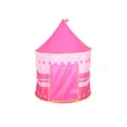 thumbnail image 2 of Tarmeek Portable Game Tent for Indoor Outdoor Use, Washable Pink Pop Up Tent with Mesh Windows, Easy Setup Camping Tent for All Ages, Waterproof UV Protection Play Tent for Kids and Adults, 2 of 7