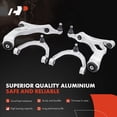 thumbnail image 3 of A-Premium 10Pcs Front Suspension Kit Control Arm and Ball Joint Assembly Stabilizer Bar Link Kit Tie Rod End Compatible with Audi Q7 2007-2015, 3 of 8