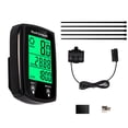 thumbnail image 1 of Waterproof Bicycle Odometer 19 Functions, Energy-Saving Mode, Soft Green Backlight for Long-Distance Cycling, 1 of 3