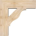 thumbnail image 3 of Ekena Millwork 5 1/2"W x 24"D x 24"H Funston Block Smooth Bracket, Douglas Fir, 3 of 25