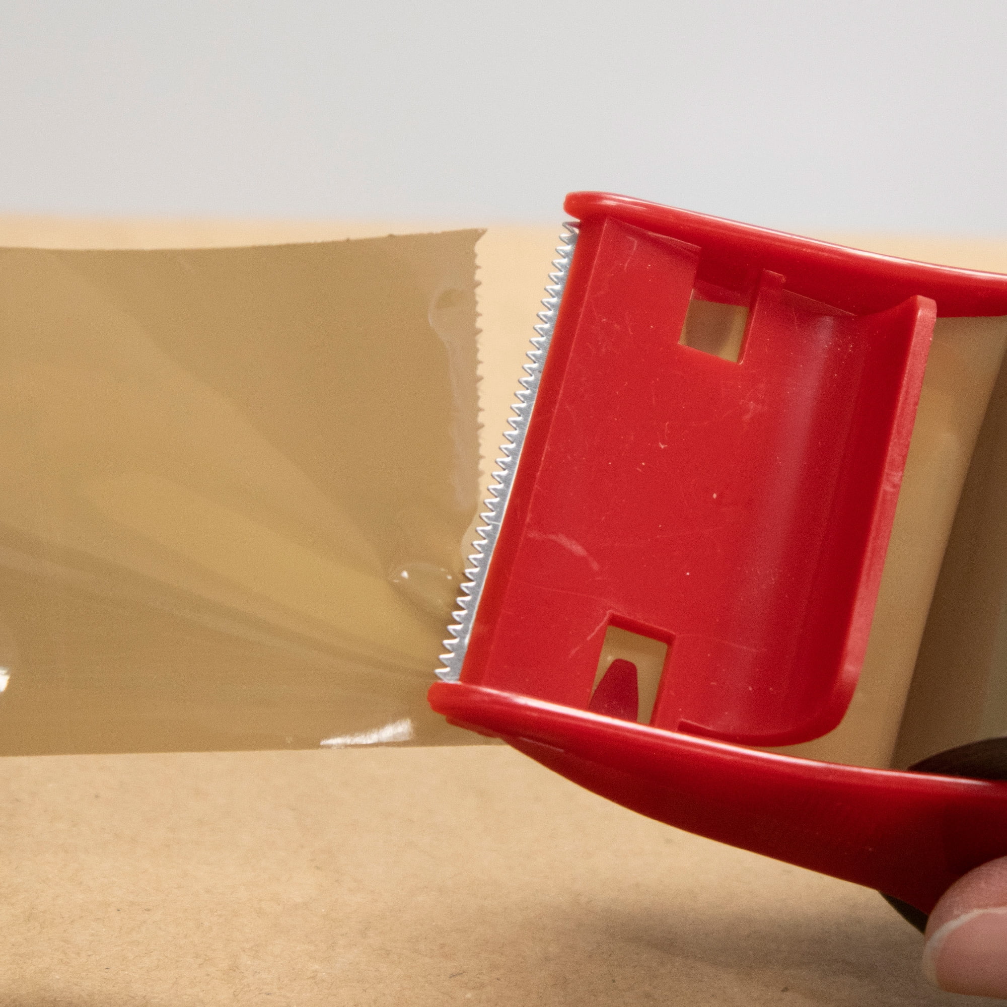 BAZIC Tan Packaging Tape Packing Tape w/ Dispenser 1.88"x800", 24-Pack
