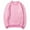 Pink, variant on Jalioing Men's Pullover Shirts Solid Color Basic Long Sleeve Sweatshirts Casual Loose Crew Neck Spring Tees Tops