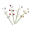 thumbnail image 2 of Injueey Bayas de Navidad Espuma decorativa Festival de vacaciones artificiales Recogida de ambientes de Navidad Decoración al aire libre Cono Type1 NO1, 2 of 6