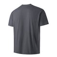 thumbnail image 6 of Bxsruta Men's Classic Crew Neck Short Sleeve T Shirt Casual Athletic Polyester Spandex Breathable Active Top, 6 of 7