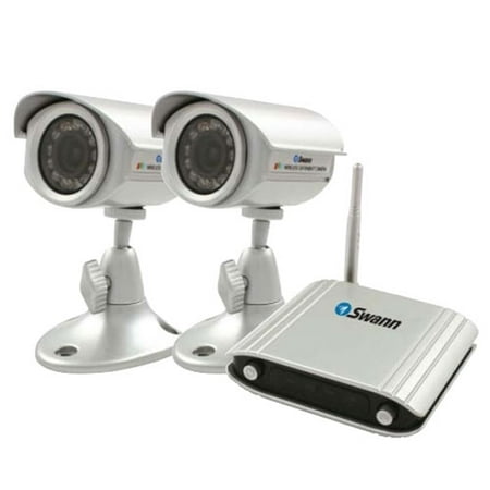 Swann Wireless Security System with 2 Cameras & Receiver