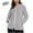 Gray2, variant on SHTXOZHI Rain Jacket Women Waterproof Lightweight Raincoat Windbreaker Outdoor Hooded Travel Coats