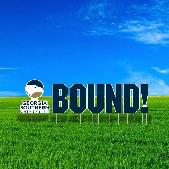 Georgia Southern University BOUND Mascot Yard Sign Set