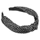 thumbnail image 1 of Diadema de leopardo Unique Bargains con nudo superior para mujeres negro, 1 of 7