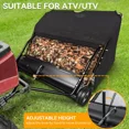 thumbnail image 4 of Dextrus 48" Tow Behind Lawn Sweeper Leaf Collector Sweeper for Lawn Grass Sweeper Hopper Garden, 4 of 8