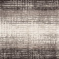 thumbnail image 2 of Benjara Rectangular Polypropylene Rug with Grid Pattern, Large, Gray and White, 2 of 3