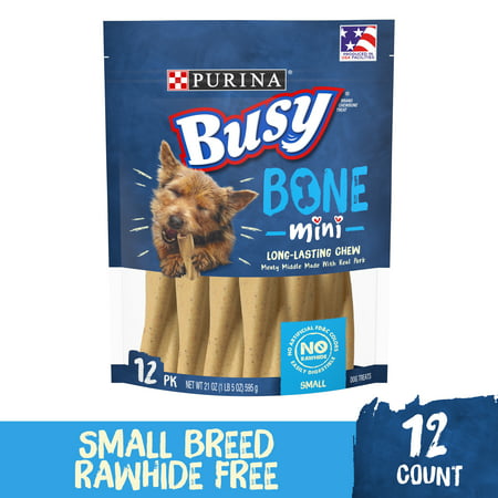 Purina Busy Small Breed Dog Bones, Mini - 12 ct. (Best All Around Hunting Dog Breeds)