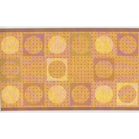 878745 Geometrics Wallpaper Border WK2200b