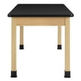 thumbnail image 2 of DWI Rectangular Science Table 60" x 30" Oak (P7141K30N), 2 of 9