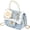 blue, variant on Princess Handbag & Crossbody Purse with Pearl Handle & Shoulder Chain, Christmas & Birthday Gift for Girls, Teens & Sister, Ideal for Princess Birthday Party, pink