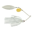 thumbnail image 2 of BOOYAH Covert Series Spinnerbait White Silver Scale 4 3/4" 3/8 oz., 2 of 5