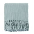 thumbnail image 5 of Fennco Styles Woven Classic Chunky Yarn Fringe Throw Blanket, 5 of 9
