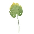 thumbnail image 3 of Northlight 26.5" Yellow/Green Split-Leaf Philodendron Flower Artificial Floral Spray, 3 of 4