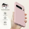 thumbnail image 4 of Slim Liquid Silicone Case for Google Pixel 8 Pro,with Scratch-Resistant Microfiber Lining Shockproof Soft Silicone Protective Case for Google Pixel 8 Pro (Pink), 4 of 14
