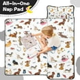 thumbnail image 4 of Cartoon Dachshund Toddler Nap Mats for Kids Preschool,Sleeping Mat Bag or Kids,Toddler Sleeping Bag,Toddler Nap Mat or Daycare, 4 of 6