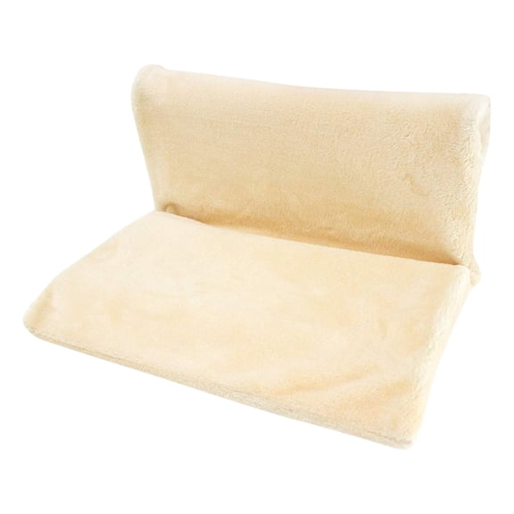 Wall - Mounted Cat Hammock, L - Shaped Hanging Cat Bed, Fleece Cat Shelf For Windowsill, Cat Perch With Soft Cushion, Cat Furniture For Comfortable Resting & Relaxing