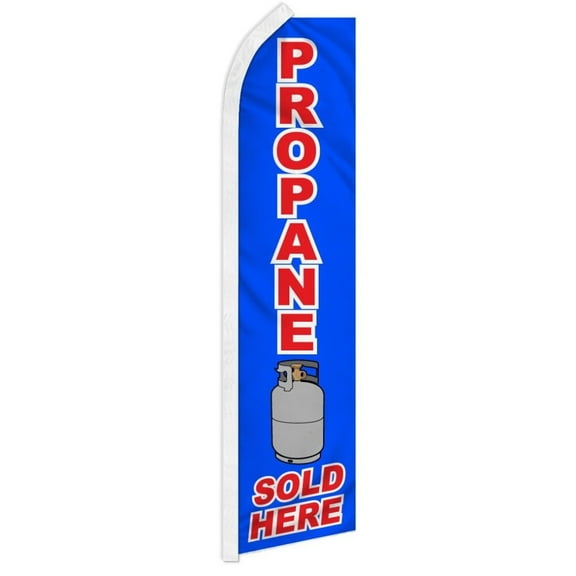 Propane Sold Here Super Flag