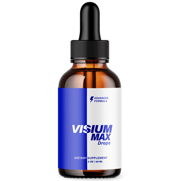 Visium Max Vision Support Drops Advanced Formula Eye Health Supplement 30 Servings