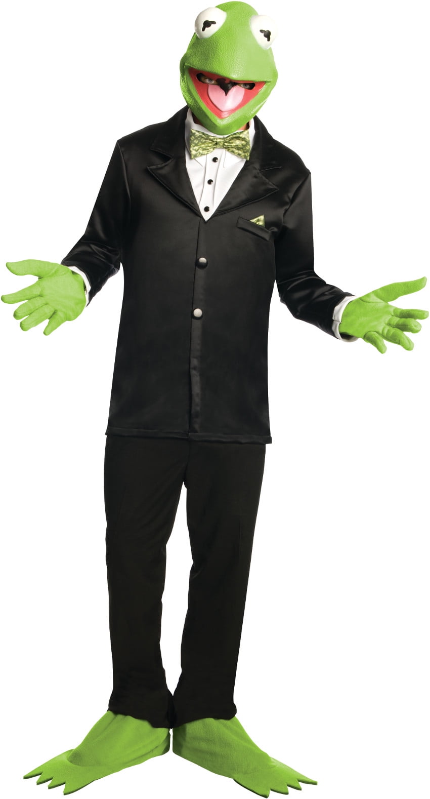 Adult's The Muppets Men's Kermit The Frog Tuxedo Costume