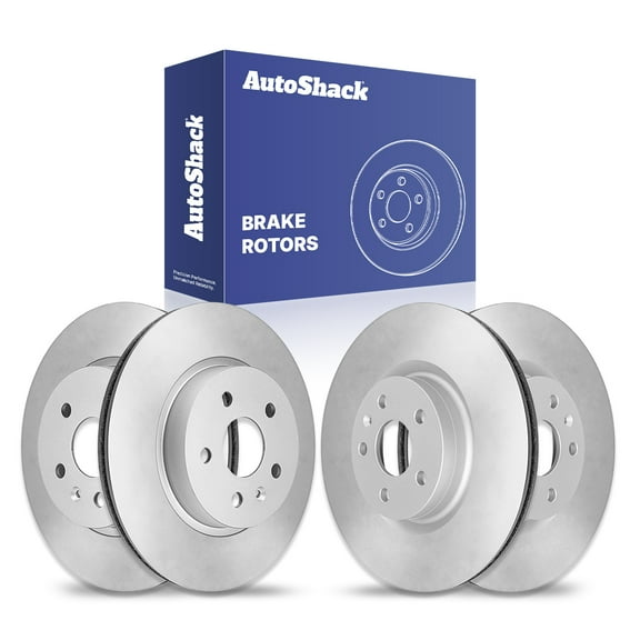 AutoShack Front & Rear Brake Rotors | Replacement For 2012-2013 Buick Regal 2.0L FWD | 4-PC Set