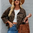 thumbnail image 4 of DPTALR Manteau en Denim à Manches Longues avec Poche et Franges pour Femmes, 4 of 7