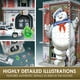 thumbnail image 5 of Puzzle 3D Wrebbit3D Ghostbusters Firehouse Headquarters, 500 unidades, 5 of 6