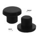 thumbnail image 3 of SHOWERORO 100Ud Tapones De Silicona Negros Para Agujeros Paneles Protectores De Tornillos Muebles, 3 of 6