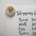 thumbnail image 2 of Golden Retriever Dog Breed Kitchen Refrigerator Locker Button Magnet, 2 of 6