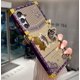 thumbnail image 4 of Funda compatible con iPhone de 16 a 6,1 pulgadas con purpurina de lujo, diseño de mariposa, plegable, con soporte, suave, con efecto espejo de policarbonato, antideslizante, para mujeres y niñas, 4 of 6