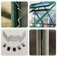 thumbnail image 5 of Securing Clip Greenhouse Fixed Holder Glazing Clips for Greenhouse Greenhouse Glazing Clips Panel for Greenhouse, 5 of 6