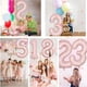 thumbnail image 3 of Globos de Número 70 LVMOQIQIU Rosa Claro de 102 cm en Foil, 3 of 7